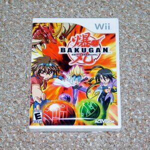 Bakugan Battle Brawlers Nintendo Wii Brand New Factory Sealed